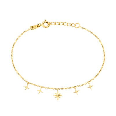 Bracelet en argent 925 et oxyde de zirconium SOLIS