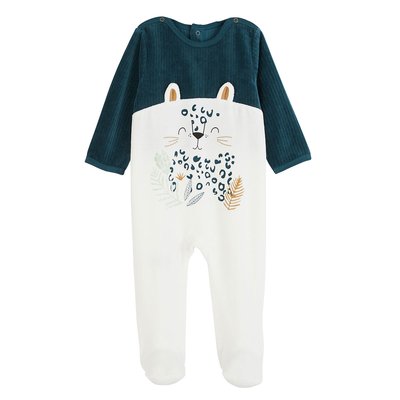 Pyjama bébé en velours BORNEO PETIT BEGUIN