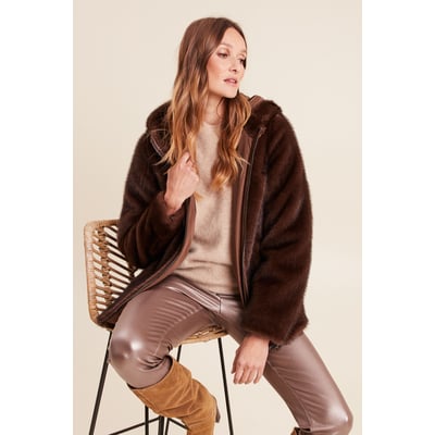 Manteau doublé avec capuche BREAL