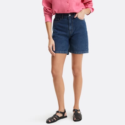Бермуды с пятью карманами из денима LA REDOUTE COLLECTIONS