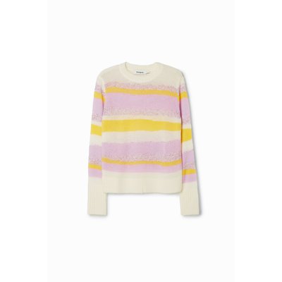 Pull en maille à rayures DESIGUAL