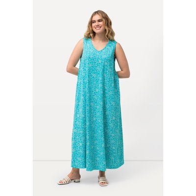Robe maxi sans manches. Imprimé ULLA POPKEN