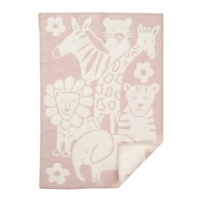 Plaid bébé laine agneau bio animaux  Picnic KLIPPAN