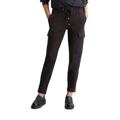 Cargo-Travelpants coniques en sergé de jersey compact MARC O'POLO