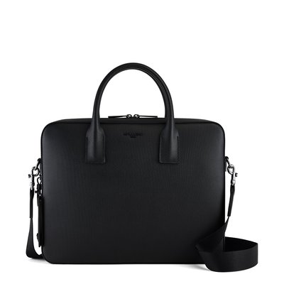 Porte documents slim 14" en cuir signature T EMILE LE TANNEUR