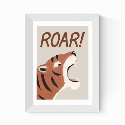 Roar Tiger Stone by Kid of the Village EAST END PRINTS