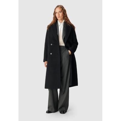 Manteau long effet poilu IKKS