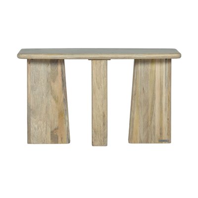 Console 132 cm bois massif, BRUNELLE BOBOCHIC