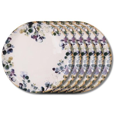 Assiette plate   27,5 cm (lot de 6)-GARDEN TABLE PASSION