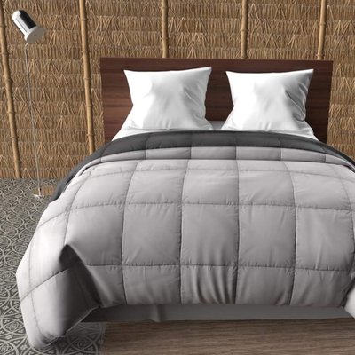 Couette bicolore mi-saison 350g SOLEIL D OCRE