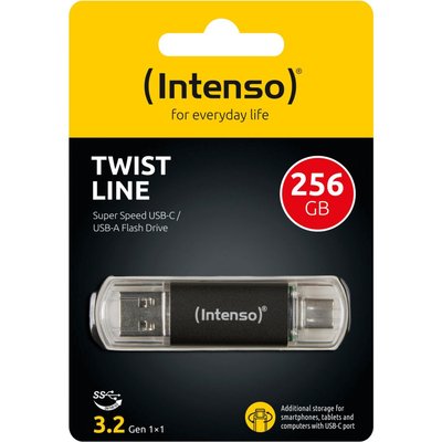 Clé USB 256GB Twist Line USB 3.2 INTENSO