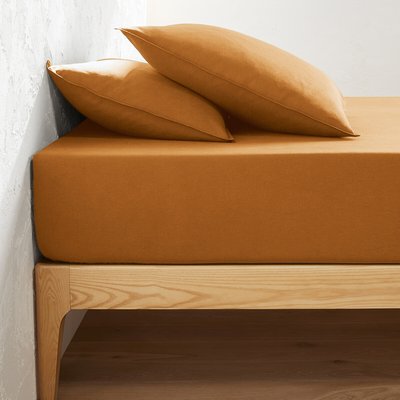 Hoeslaken, katoen flanel, omslag 30 cm, Clara LA REDOUTE INTERIEURS