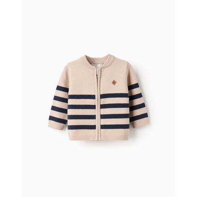 Gilet en Tricot Rayé ZIPPY