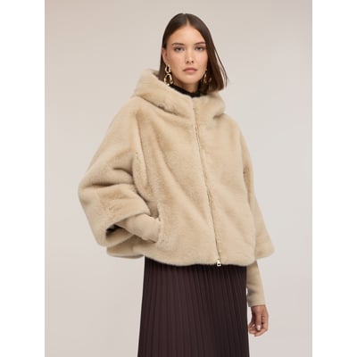 Blouson court à capuche MOTIVI