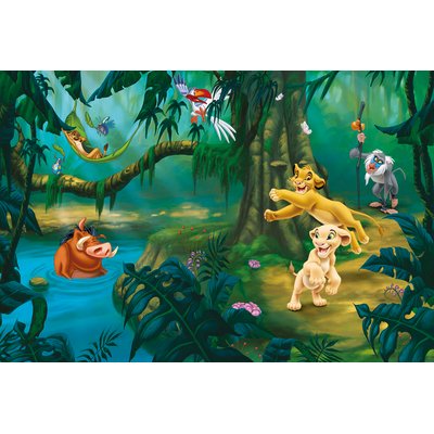 Papier peint Komar - Simba and Friends - 368 x 248 cm HEXOA