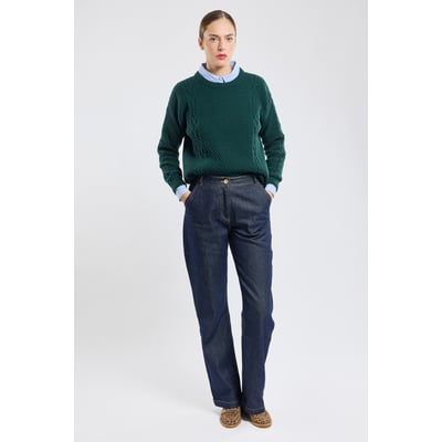 Pull à torsades en laine ARMOR-LUX
