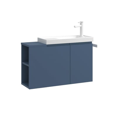 Meuble lave-mains suspendu, 2 portes 2 niches IRIS PIER IMPORT
