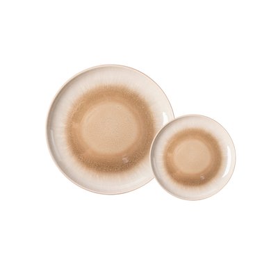Service 12 pièces taupe - "iris" LAGUIOLE CUISSON