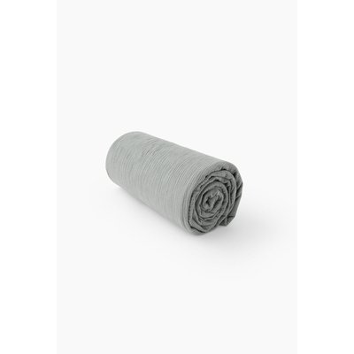 Drap housse uni, gaze de coton, 100% coton bio GOTS MONOPRIX