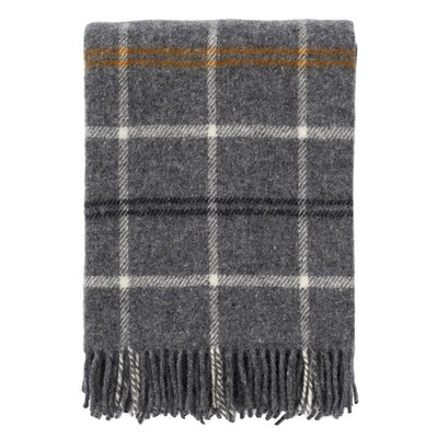 Plaid laine agneau  Tartan KLIPPAN