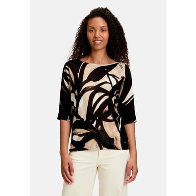 Pull-over en fine maille à imprimé BETTY & CO