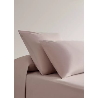 Deux taies d’oreiller percale de coton 60x60 cm MANGO HOME