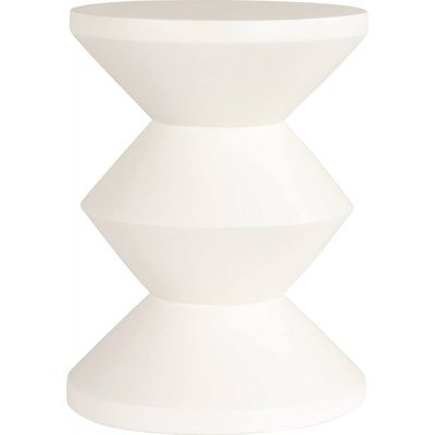 Table d'appoint élégante blanche RECOLLECTION