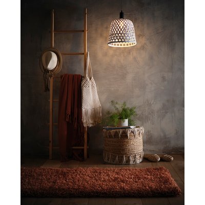 Hand Tufted Shimmer Shaggy Runner Rug SO'HOME