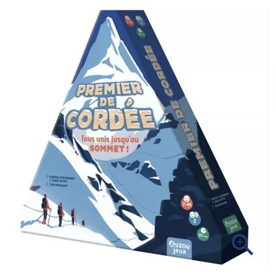 Premier de cordee tous unis jusqu'au sommet jeu de société EDITIONS AUZOU