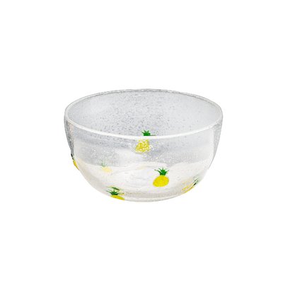 Bol décoratif en verre à motif D14 SIA DECO