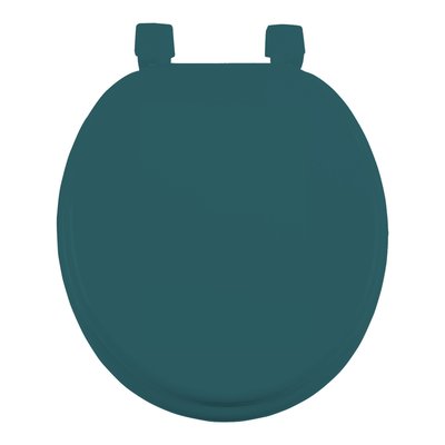 Abattant WC émeraude MDF – 47 x 37 cm – Charnières Plastiques EDEN