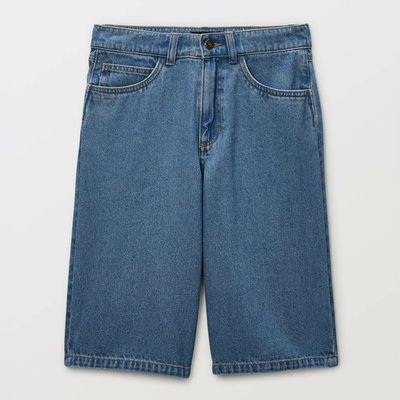 Bermuda long en denim en coton MONOPRIX