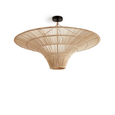 Junita 80cm Diameter Rattan Ceiling Light LA REDOUTE INTERIEURS