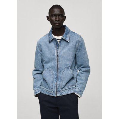 Blouson en jean matelassé MANGO MAN