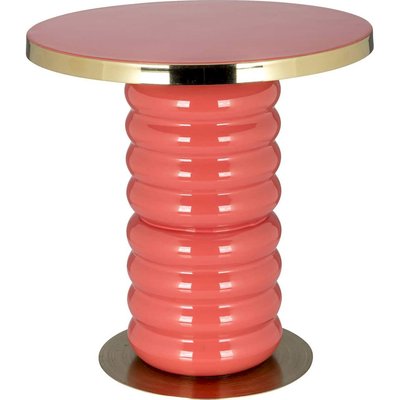 Table d'appoint élégante en émail RECOLLECTION