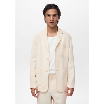 Veste costume lin et lyocell MANGO MAN