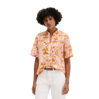 Blouse relaxed en voile de coton imprimé MARC O'POLO