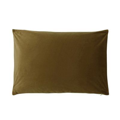 Housse de coussin unie en velour, GATSBY ESSIX