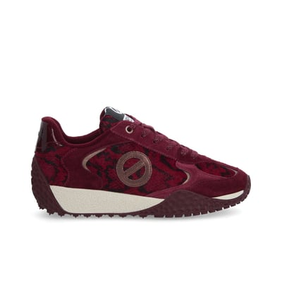 KATE SNEAKER W SNAKE KISS ROUGE - Collier orné de Cristaux Swarovski® inclus NO NAME