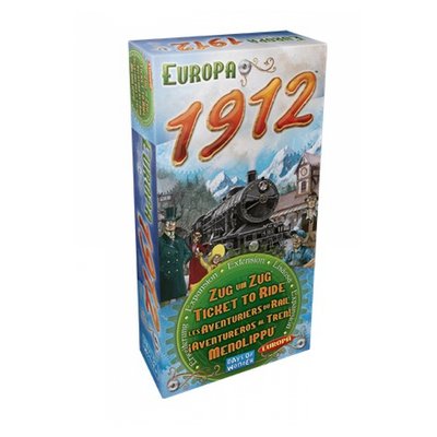 Les Aventuriers du rail Extension Europe 1912 ASMODEE
