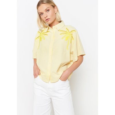 Chemise palmiers brodés LOLALIZA