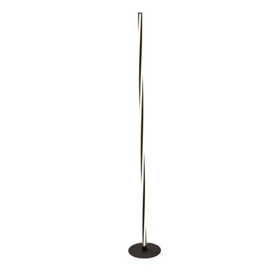 Lampadaire torsadé avec variateur - TELVO KOSILUM