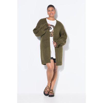 Cardigan long oversize. Manches ruchées STUDIO UNTOLD