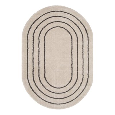 Tapis intérieur ovale en polyester recyclé CALYPSO AFK LIVING