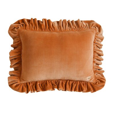 Coussin velours avec volant VELVOL MOI MILI