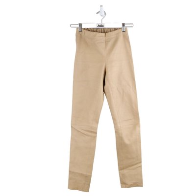 Pantalon slim en cuir - Bon État JOSEPH