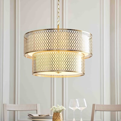 Corda 6-Light Metal Pendant Light ÉDITÉ