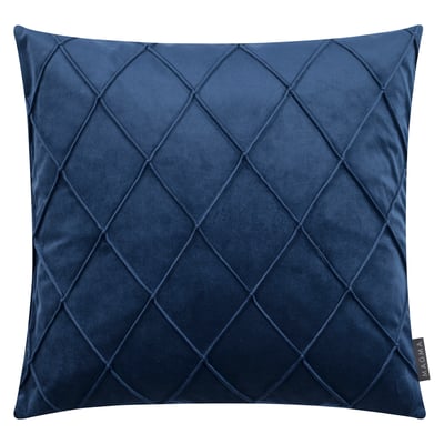 Housses de coussin velours relief pli cousu-Lot de 2 NOBLESS MAGMA HEIMTEX