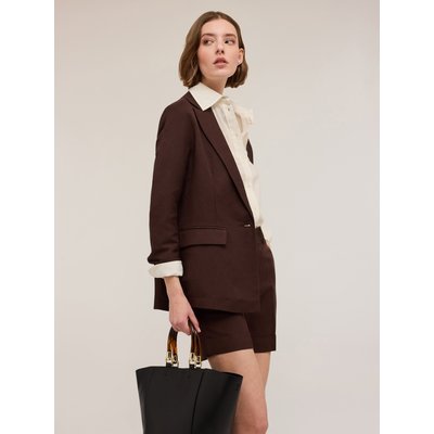 Blazer en viscose et lin mélangés MOTIVI