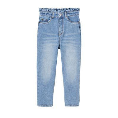 Jean Mom poches coeur au dos VERTBAUDET